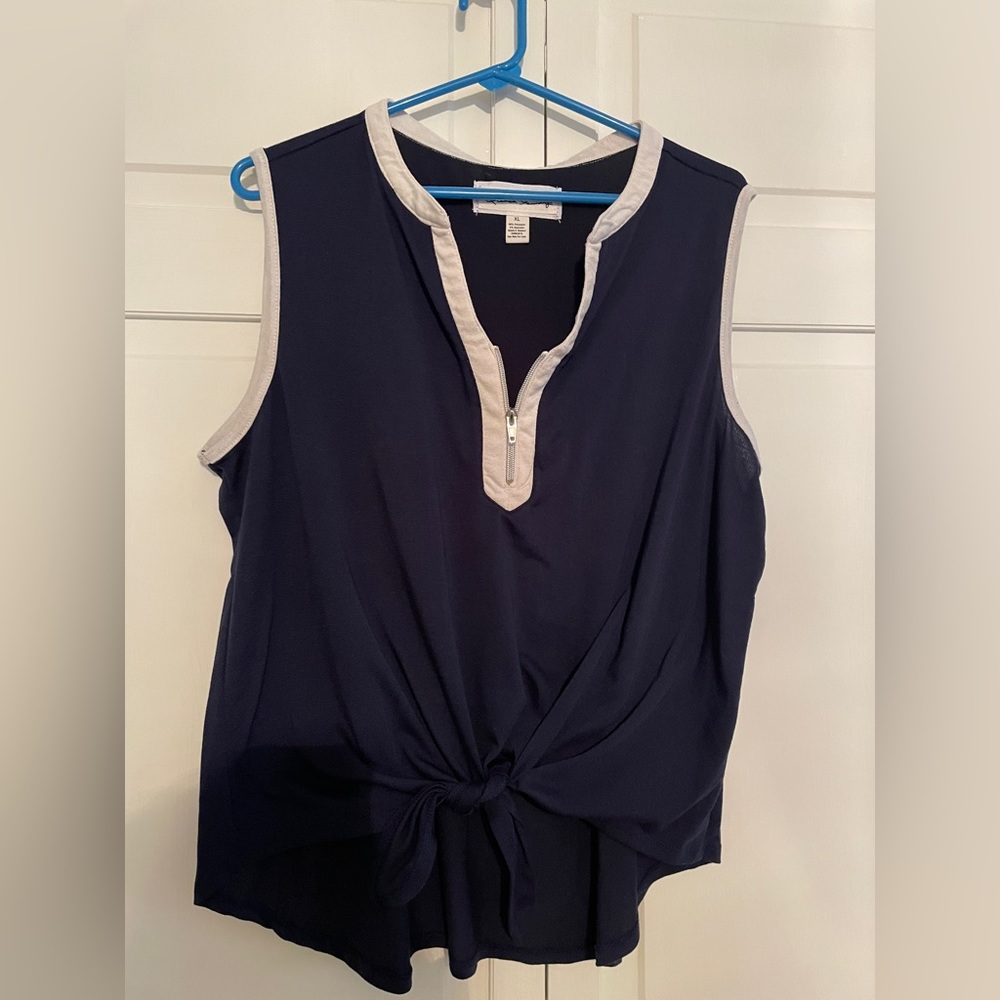 French Laundry knit tank top x lg
